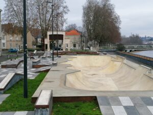Le skate park de Châtellerault